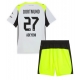 Borussia Dortmund Karim Adeyemi #27 Bortedraktsett Barn 2025-26 Kortermet (+ Korte bukser)